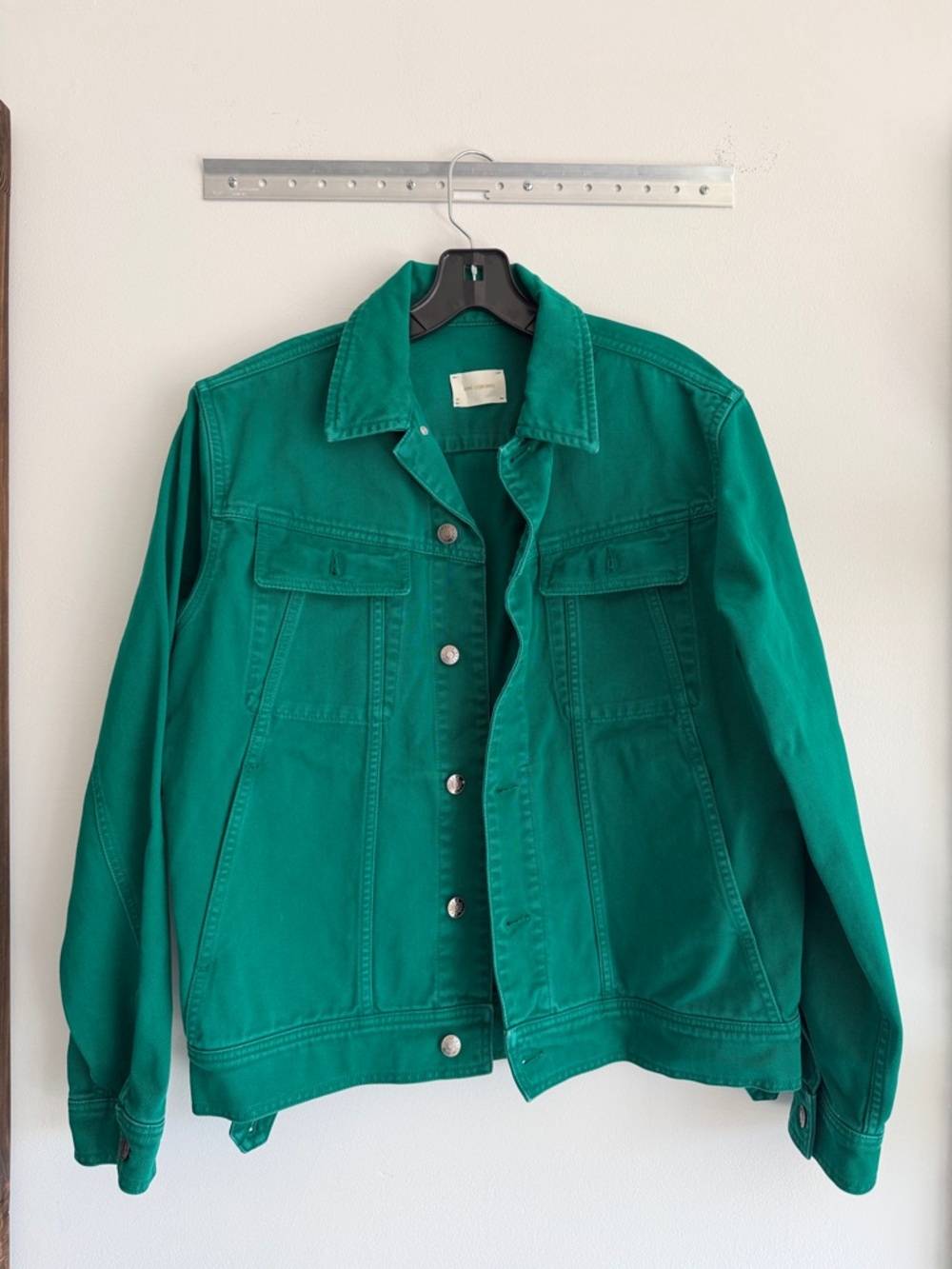 Aime Leon Dore Emerald Green Denim Trucker Jacket